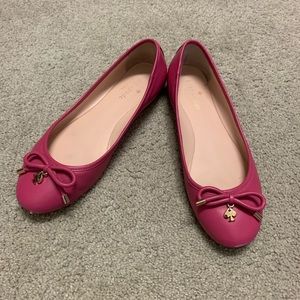 Kate Spade Willa Ballet Flat (Deep Pink)